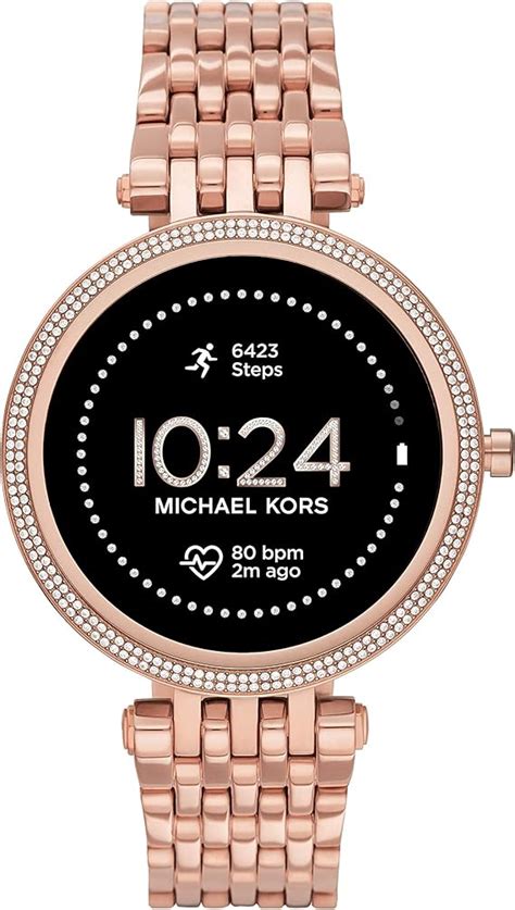 michael kors smartwatch gen 5e|mk smart watch touchscreen women.